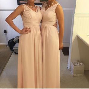 Blush Bridesmaid Dress